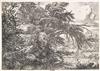JACOB VAN RUISDAEL Two etchings.